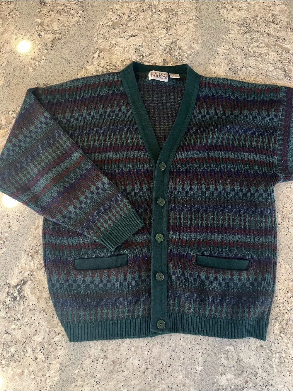 Vintage 90s Tip Top Tailors Cardigan